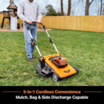 LawnMaster CLMF4821A 48V bežična kosilica 21” (brushless) + 4×4.0Ah baterije i dual punjač - Slika 3